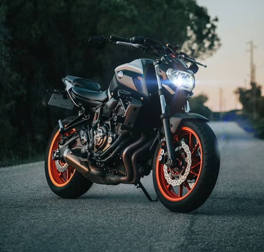 Stockage d'une moto